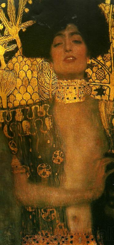 Gustav Klimt judith i Norge oil painting art